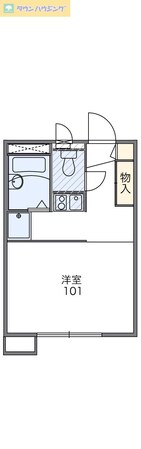 レオパレスＬＩＴＴＬＥ　ＢＩＲＤの物件間取画像